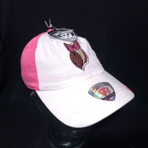 NWT Top of the World HOOTERS Ball Cap Strap Back Adj Hat Pink Melon White NEW